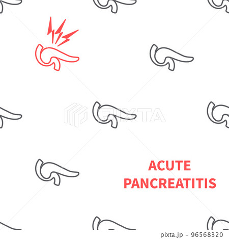 Acute pancreatitis disease awareness pancreas pattern poster Acute pancreatitis disease awareness pancreas pattern poster 96568320
