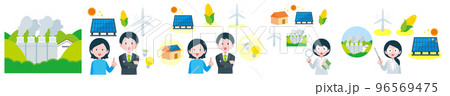 SDGs7.エネルギーをみんなにそしてクリーンに　素材集2 96569475