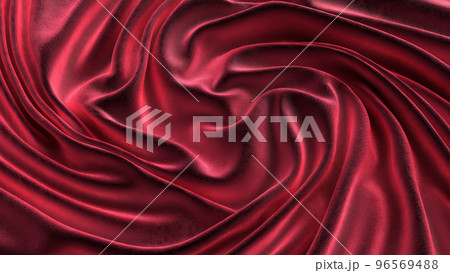 Pink colored cloth piece of fabric background 96569488