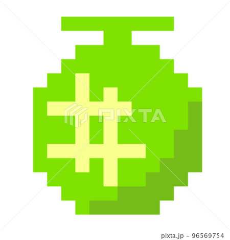 メロン　ドット絵　アイコン 96569754
