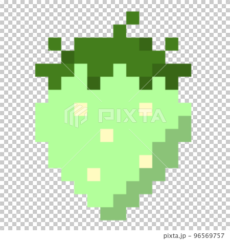 Strawberry dot picture icon green Strawberry dot picture icon green 96569757