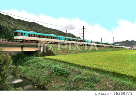 紀勢本線 オーシャンアロー 和歌山県 由良町 紀勢本線 オーシャンアロー 和歌山県 由良町 96569778