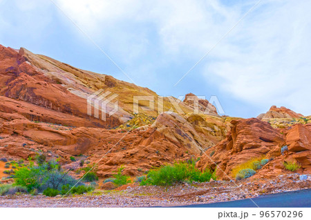 The Valley of Fire State Park, USA. 96570296
