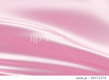 ピンク色のシルクサテンカーテン背景 96572476