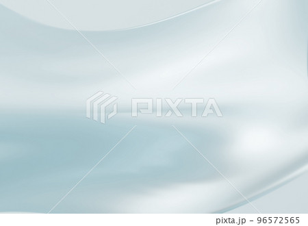 シルバーのサテンシルクのウェーブの背景テクスチャ シルバーのサテンシルクのウェーブの背景テクスチャ 96572565