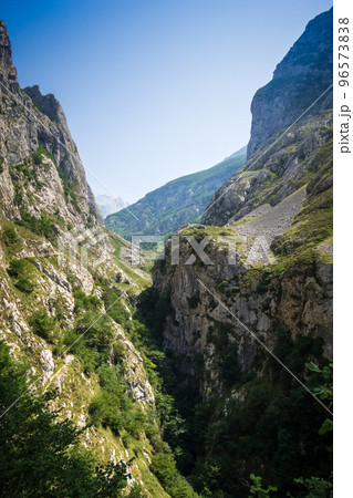 Mountain landscape, Picos de Europa, Asturias, Spain 96573838