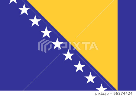ボスニア・ヘルツェゴビナ　国旗