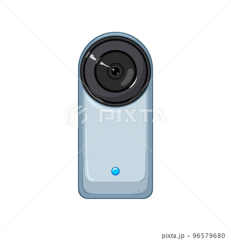 video action camera cartoon vector illustration 96579680