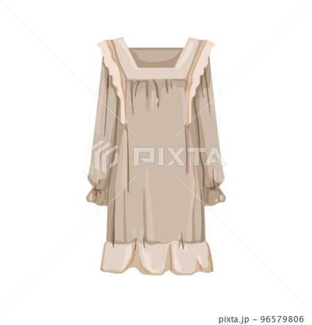 beauty nightie sleepshirt women cartoon vector illustration beauty nightie sleepshirt women cartoon vector illustration 96579806