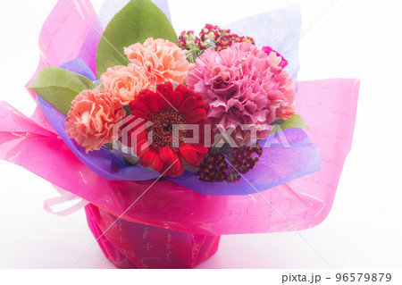 お祝い 花束 ガーベラ カーネーション お祝い 花束 ガーベラ カーネーション 96579879
