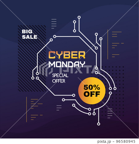 Promotional sale banner template design Promotional sale banner template design 96580945