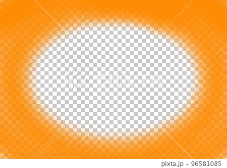 Spray art simple frame orange 96581085