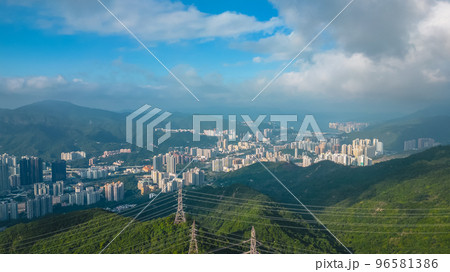 16 Nov 2022 The Landscape of Lion rock mountain, Hong Kong 96581386