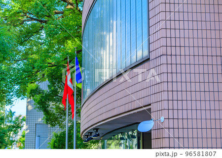 【東京の都市風景】スウェーデン大使館（代官山） 96581807