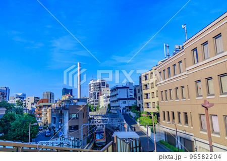 【東京の都市風景】代官山周辺の都市風景 96582204