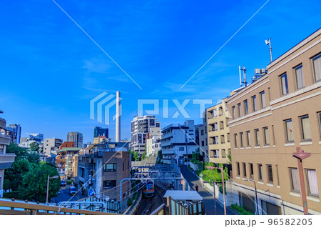 【東京の都市風景】代官山周辺の都市風景 96582205
