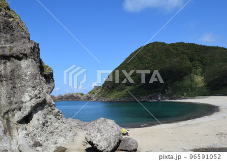 三瀬海岸 山形県庄内浜 96591052