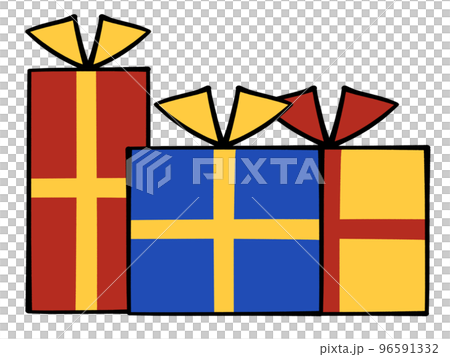 Illustration material of many gifts Illustration material of many gifts 96591332