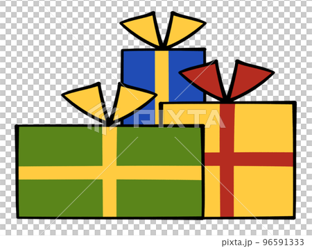 Illustration material of many gifts Illustration material of many gifts 96591333