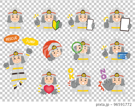 消防員的男性變異初學者標記智能手機平板電腦放大鏡信用卡 96591772