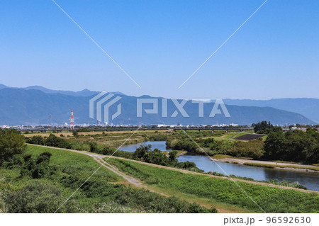 釜無川（山梨県富士川町、市川三郷町） 96592630