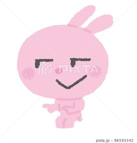 このこの〜って感じでいじってくるウサギ 96593342