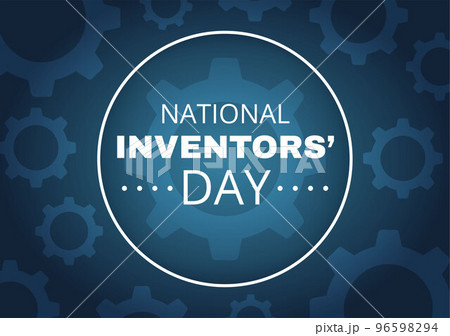 National Inventors Day on February 11 Celebration of Genius Innovation to Honor Creator of Science in Flat Cartoon Hand Drawn Template Illustration 96598294