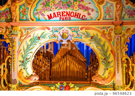 コンサートオルガン　マレーニュ　1905年フランス製（松島オルゴール館） 96598623