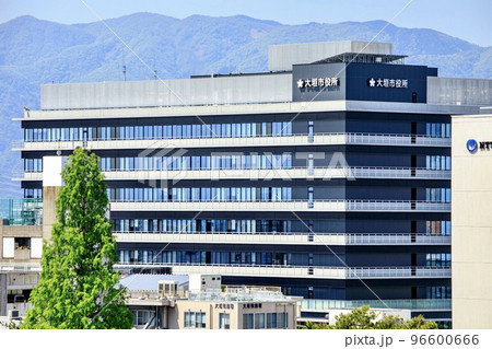 岐阜県大垣市 大垣市役所の市庁舎 岐阜県大垣市 大垣市役所の市庁舎 96600666