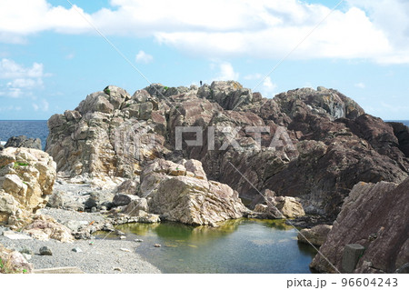 潮岬南端のクレ崎への道 潮岬南端のクレ崎への道 96604243