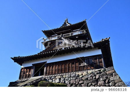 福井県　丸岡城天守 96608316