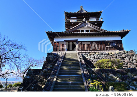 福井県　丸岡城天守 96608366