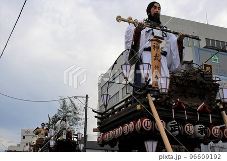 関東三大祭り「佐原の秋祭り」 96609192