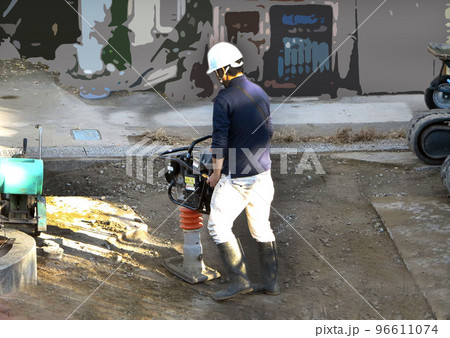 地固め機　ランマー　締固め機　プレートコンパクター 96611074