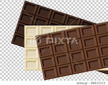 チョコレート 板チョコ バレンタインデー素材 チョコレート 板チョコ バレンタインデー素材 96613313
