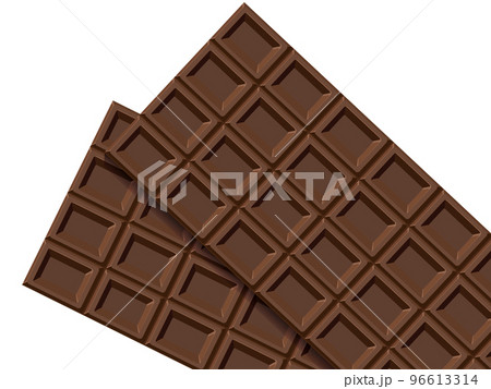 チョコレート 板チョコ バレンタインデー素材 チョコレート 板チョコ バレンタインデー素材 96613314