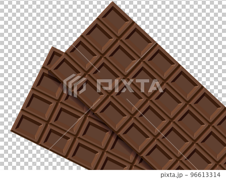 チョコレート 板チョコ バレンタインデー素材 チョコレート 板チョコ バレンタインデー素材 96613314