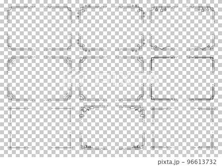 casual corner design frame 96613732