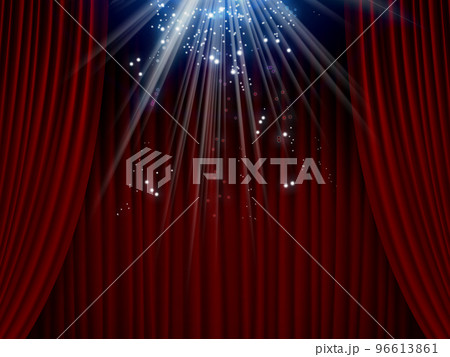 ステージカーテン 背景素材 ステージカーテン 背景素材 96613861