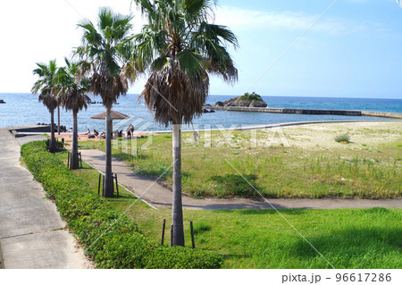 浜田市国府海水浴場海浜公園の景色 96617286