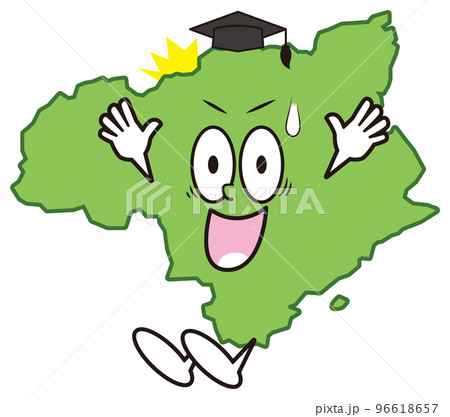 徳島県キャラ⑤のイラスト素材 [96618657] PIXTA