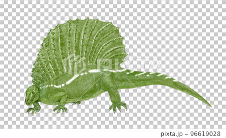 Edaphosaurus 令人毛骨悚然 素食主義者 96619028