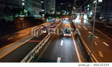 夜の首都高銀座近辺 96620344