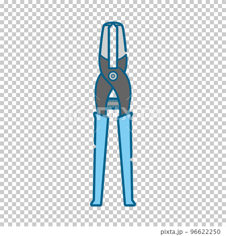 シンプルなダクトニッパーのイラスト シンプルなダクトニッパーのイラスト 96622250