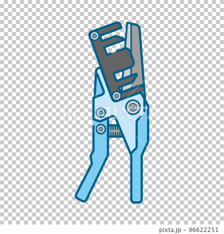 シンプルなダクトカッター（エアコンダクトカッター）のイラスト 96622251