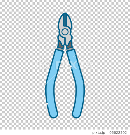シンプルなニッパーのイラスト 96622302