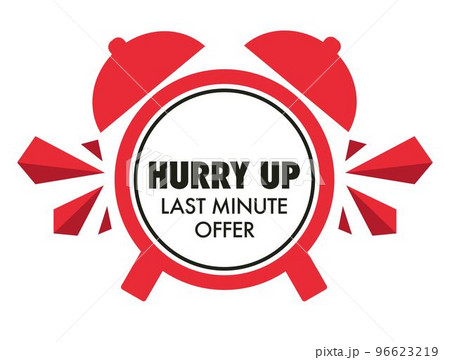 Hurry up, last minute offer, sale or discount 96623219