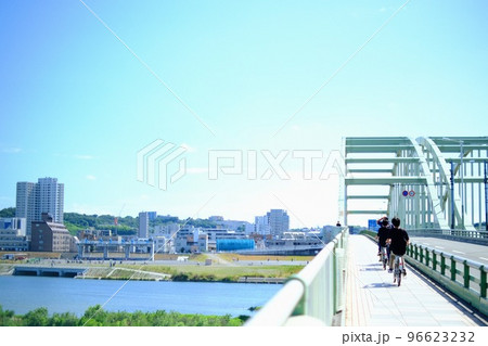 【狛江市/川崎市】都県境の大きな橋 【狛江市/川崎市】都県境の大きな橋 96623232