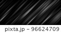 Black and White gradient diagonal lines abstract background. Stylish monochrome striped texture modern design element for technology, business background. 3D rendering. 3D illustration. 96624709