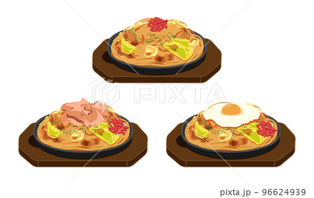 焼きうどんのセット・鉄板 96624939